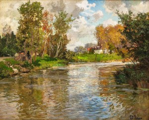 Landscape with river
